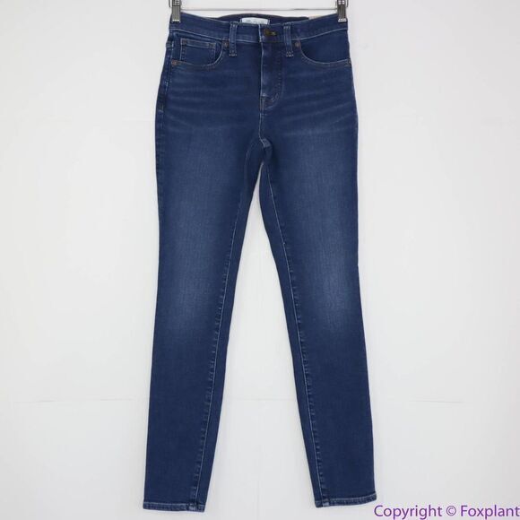 NEW Madewell 9" Mid-Rise Skinny Jeans in Orland Wash: TENCEL™ Denim‎ 25 - Picture 1 of 15